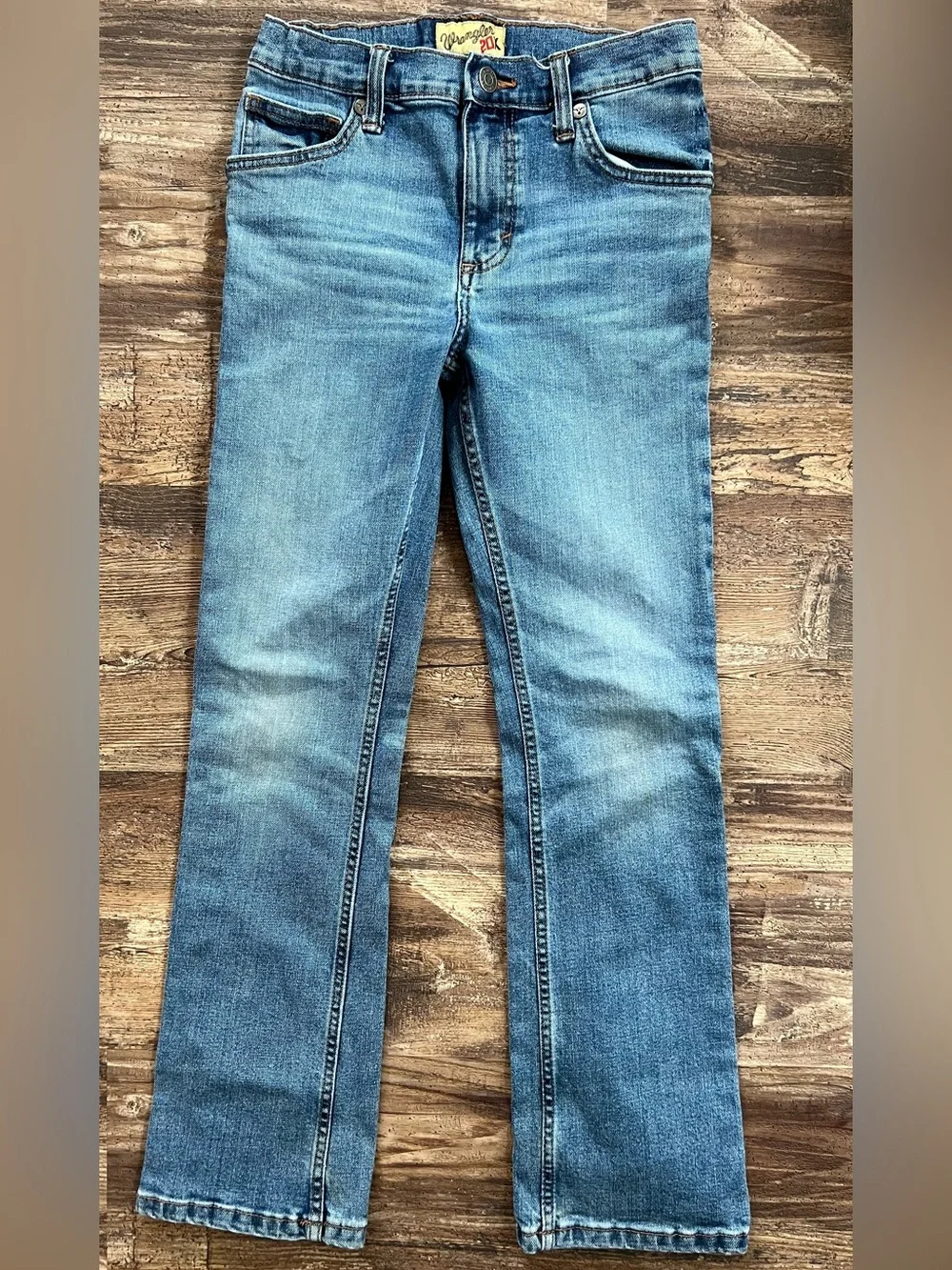 Wrangler 20X Boys Light Blue Denim Jeans